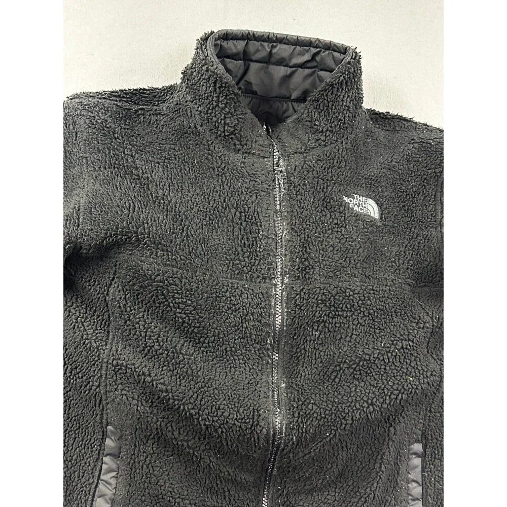Boys The Nortn Face Garçons Camo Full Zip 3 in 1 Puffer Jacket XL
